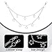 3 Pcs Trousers Chain Pants Chain Belt Wallet Halloween Chain Layered Pocket Chain Fashion Hip Hop Punk Jeans Chain Key Chain Y2K Goth Accessories Rock Pocket Chains for Women Men