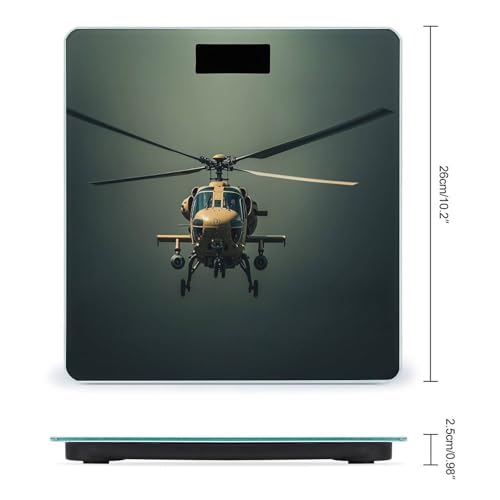 Báscula Digital de Baño Helicopter Precisa miniatura 2