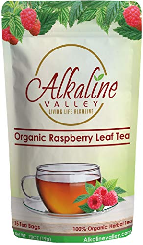 Red Raspberry Leaf Tea - 100% Alkaline and Organic - 15...