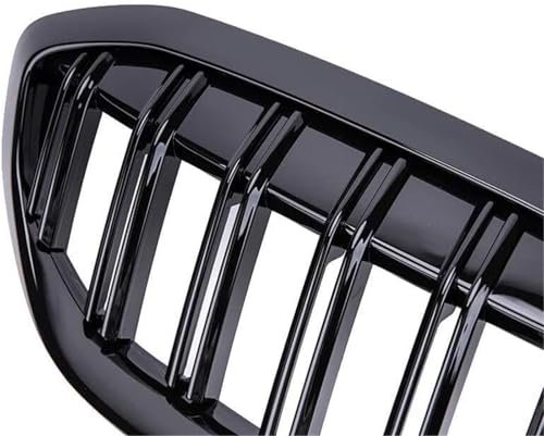 Grille de phare antibrouillard calandre avant de course BMW noir - 3