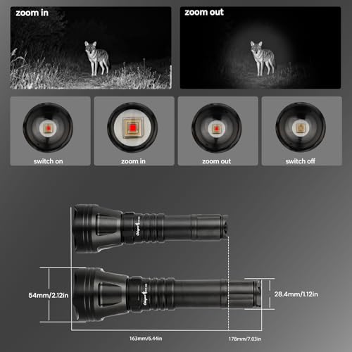 Image of KL52 MAX 850nm IR Illuminator for Night Vision Hunting