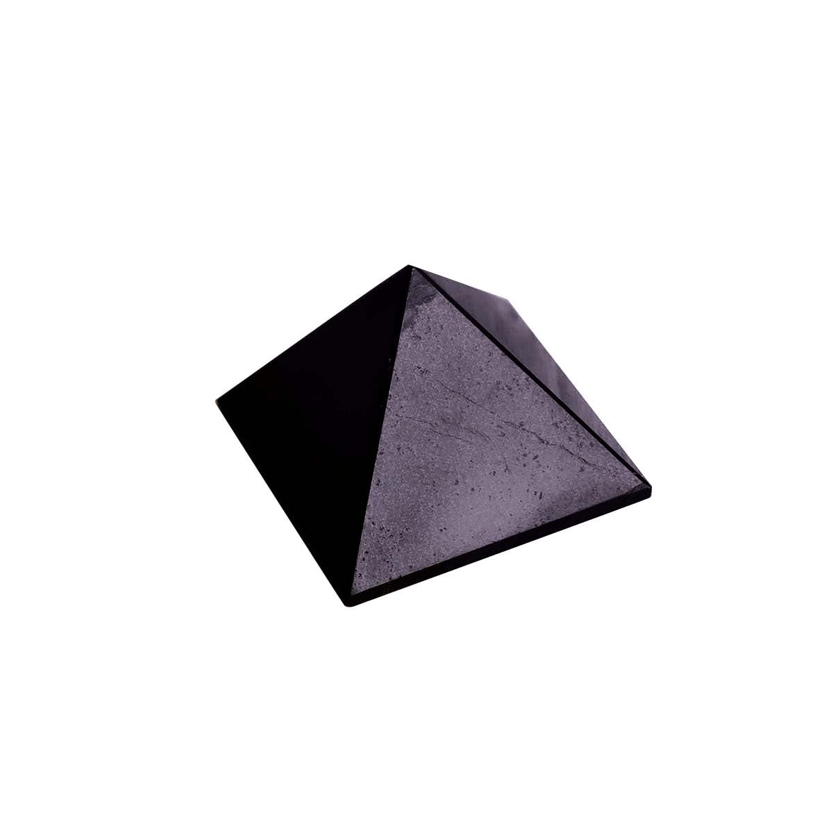 Black Tourmaline Crystal Pyramid for Meditation, Reiki & Feng Shui (10-20 Gm) | Decorative Showpiece for Vastu Home Decor & Housewarming Gift | Healing Crystals for Protection & Grounding