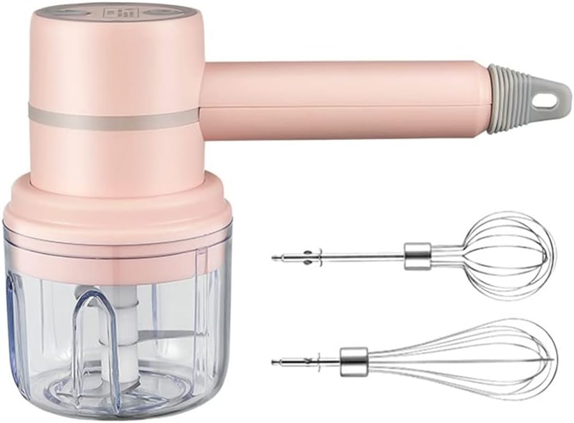 Wireless Mini Electric Food Blender Portable Handheld Egg Beater Automatic Cream (Color : B Size : As the picture shows) (A As the picture shows)