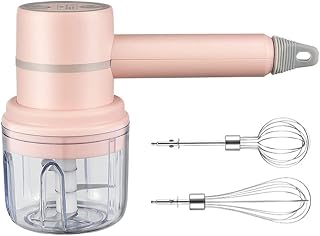 Wireless Mini Electric Food Blender Portable Handheld Egg Beater Automatic Cream (Color : B Size : As the picture shows) (A As the picture shows)