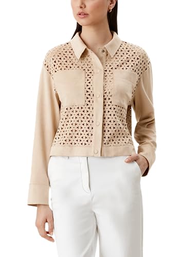 s.Oliver BLACK LABEL Jacke aus Veloursimitat Brown 48