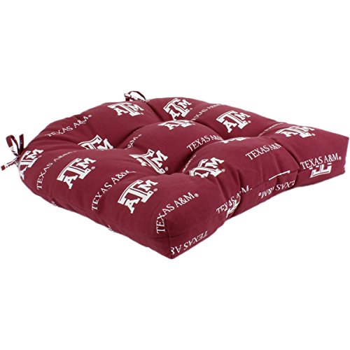 Image of Everything Comfy College Covers Texas A&M Aggies Indoor Outdoor Seat Cushion Patio D Cushion