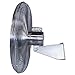 SS Wshdwn Air Crcultr,20" Blde Dia,1Spd
