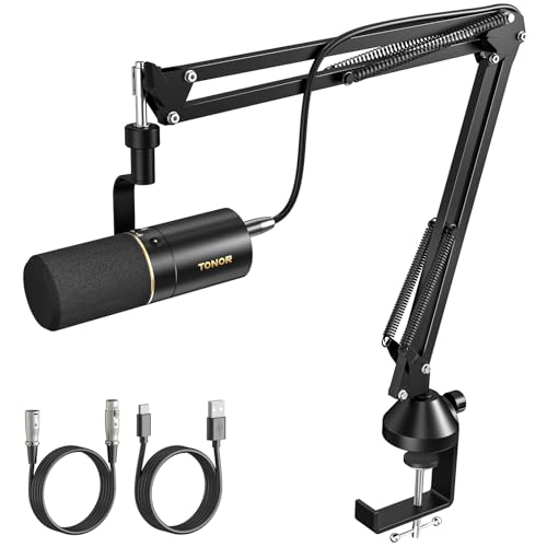 TONOR Dynamic Microphone, XLR/US...