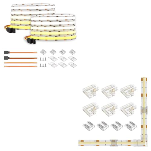 Tira LED COB CCT 32.8FT 640LED/m BTF-LIGHTING miniatura 1