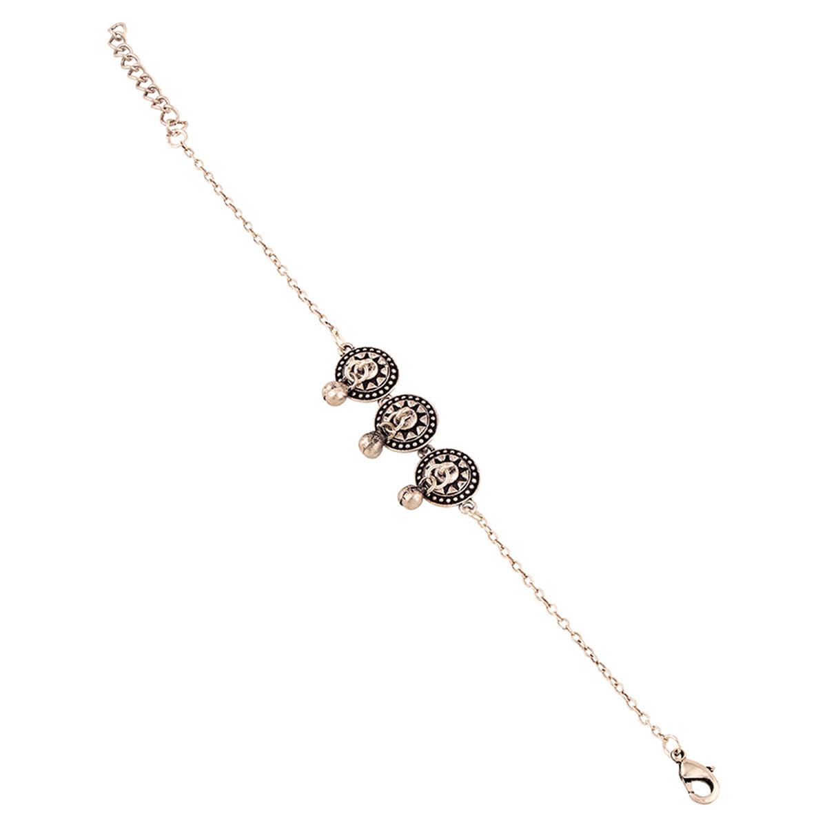 Taal Mridang Tabla Anklet - Indian Classical Dance Jewelry