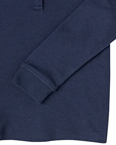 Amazon Essentials Girls and Toddlers' Long-Sleeve Interlock Polo Shirts, Multipacks2