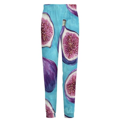 Purple Figs Breathable Mens Pajama Pants Lounge Sleep PJ Bottoms Sleepwear Jogger4