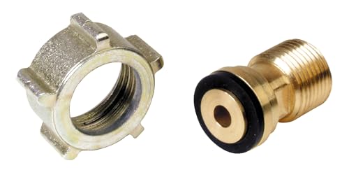 Express, 963B, Raccord Direct pour Bouteille Butane Sortie Filetée 3/8e Gauche Mâle, Accessoire pour Fer à Souder, Lampe à Souder, Fer de Couvreur, Chalumeau...