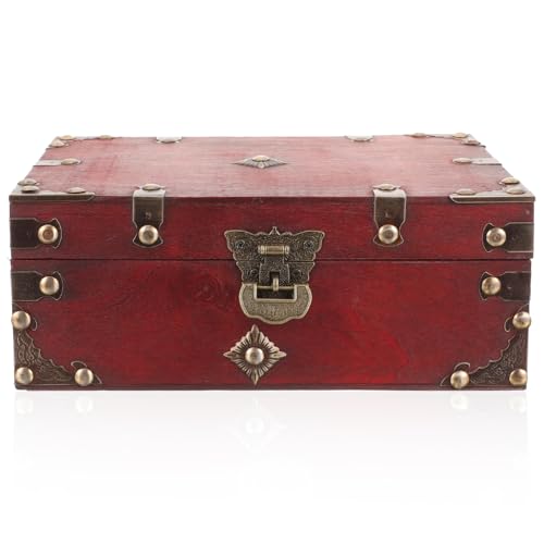 KJHBV Caja de Madera y Protección Superficie...