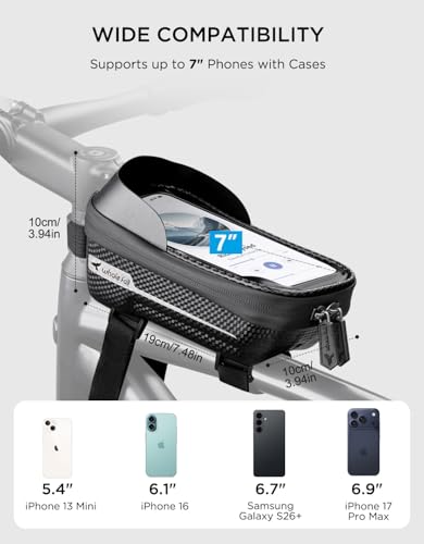 Whale Fall 3D EVA Hard Shell Bike Frame Bag