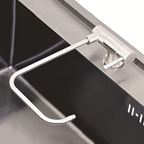 Rubinetti Cucina Per Depuratore Acqua Osmosi Inversa Rubinetto Pieghevole Rubinetto Depuratore Acqua Pieghevole Singolo Freddo,Spazzolato A