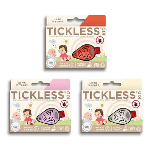 Tickless Kid Zeckenschutz für Kinder - Orange
