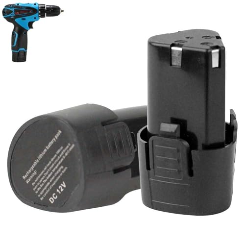 Image of Replacement Rechargeable 12V Lithium-Ion Battery Fit for Cordless Drill MH121 (1Pcs 12V Lithium-ion Battery 1.5Ah)