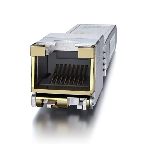 Image of 10Gtek ๐ญ.๐ฎ๐ฑ /๐ฎ.๐ฑ /๐ฑ /๐ญ๐ฌ๐-๐ง ๐ฆ๐๐ฃ+ ๐๐ผ ๐ฅ๐๐ฐ๐ฑ, CAT.6a Copper Transceiver, Auto-Negotiation SFP+ Ethernet Module, up to 30-Meter, for Cisco SFP-10G-T-X, Netgear, Pack of 8