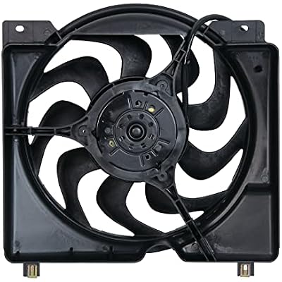 TYC 620560 Cooling Fan Assembly Compatible with 1997-2001 Jeep Cherokee