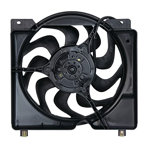 Tyc 620560 Cooling Fan Assembly Compatible With 1997-2001 Jeep Cherokee , Black #TOP1