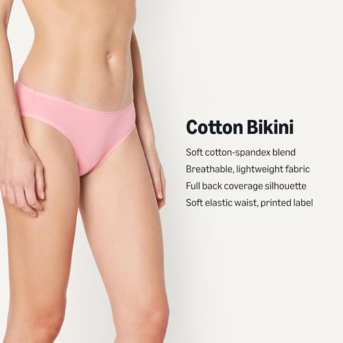 Image of Amazon Essentials Women's Cotton Spandex Bikini Brief Underwear (Available in Plus Size)