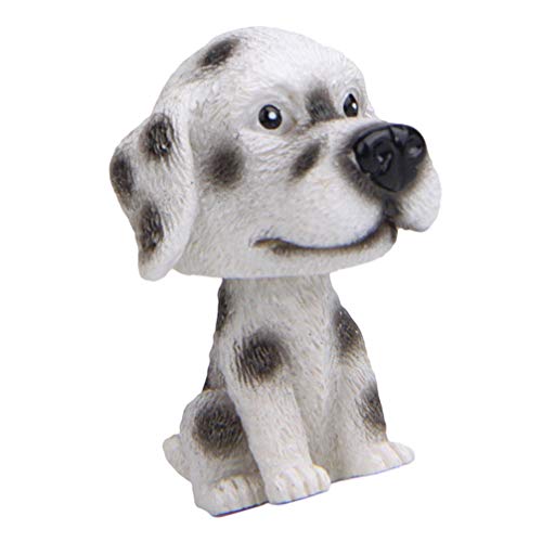 Gatuida Décoration Voiture Chien Secoue Tête Ornement Intérieur Joli Chiot Assis Accessoires Voiture pour Chien