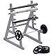 Vibbang Squat Rack Stifthalter, Fitnessgeräte Mini Stifthalter, Lustiger Langhantel Rack Stifthalter, Gym Thema Schreibtisch Stift Veranstalter, für Fitness-Enthusiasten & Gewichtheben Fans