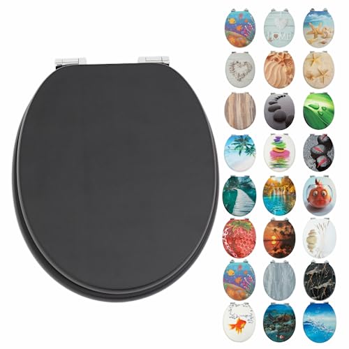 Sedile WC con abbassamento automatico, chiusura