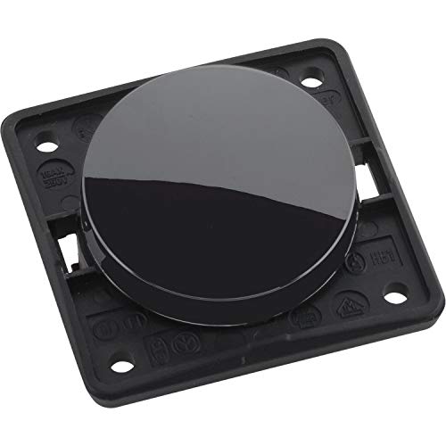 Hager - Switch Black Gloss, schwarz glänzend