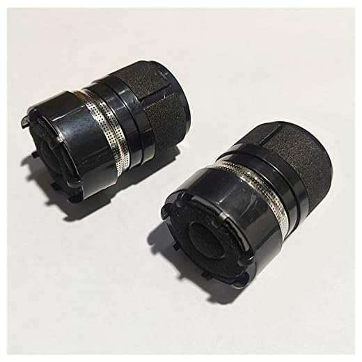 Cartucho de cápsula de substituição de microfone de 2 peças adequado para microfone tipo Shure SM58