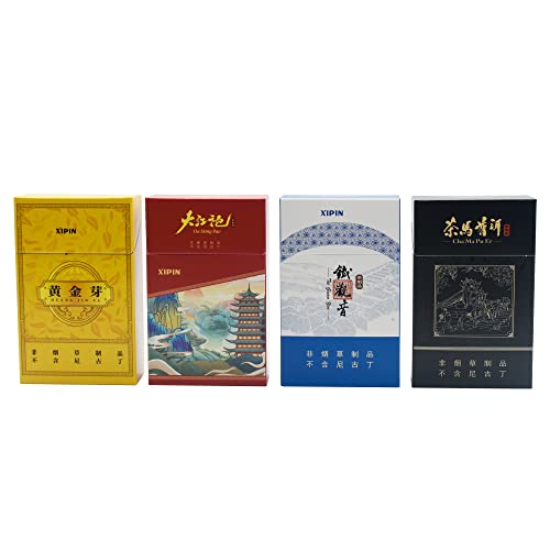 Herbal Cigarettes - No Tobacco, No Nicotine - 4 Packs of 20 Sticks Each -Helps Quit Smoking