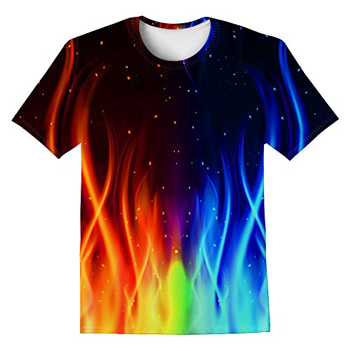 Image of LAIDIPAS Boys Girls 3D Graphic T-Shirt Short Sleeve Tops Tees 6-16 Years