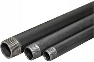 Threaded Nipple Fitting 3/4" – Black Malleable Iron – MM – 110°C – 25 Bar