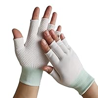 Amazon.co.jp: [TUISKU] 5本指出し 作業用 手袋 滑り止め 12双セット
