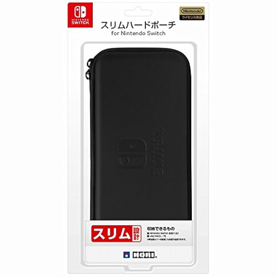 Nintendo Switch グレー 本体 + ポーチ Amazon.co.jp: 【任天堂ライセンス商品】スリムハードポーチ