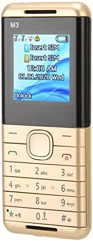 Cuifati Unlocked Cell Phone Seniors, Dual SIM Phone Seniors with 1.44 Inch Screen, 2G GSM Cell Phone Button Easy to Set HD Call Ring