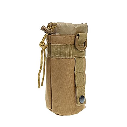 Hua Xin Tactical Militar Bolsa de Acuario, Deportes al Aire Libre portátil Multifuncional Bolsa de hervidor para Camping Senderismo Running, marrón