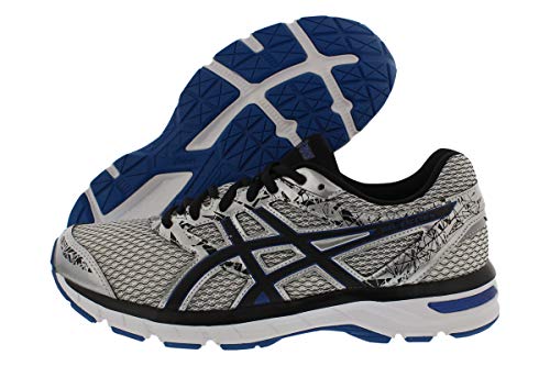 ASICS Gel-Excite 4 Men's Running Shoe, Silver/Black/Imperial, 8.5 M US