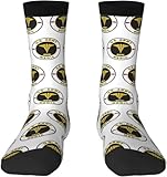 QUYUPENGA Army MOS 68W Medic Adult Cotton Crew Socks Men Sock Casual Calf Socks
