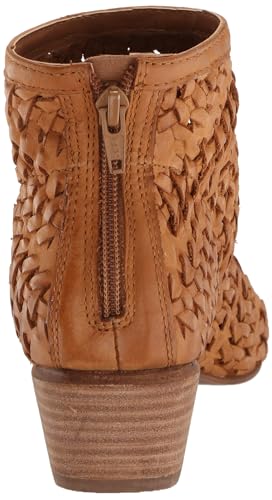 Lucky Brand Women's Mofira Woven Peep Toe Bootie Ankle Boot3