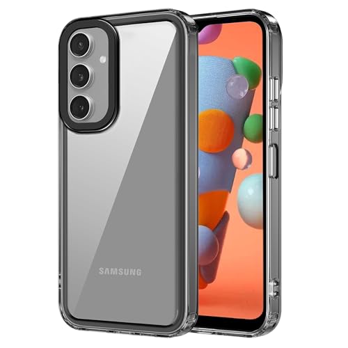 Image of Zapcase Back Case Cover for Samsung Galaxy A14 5G|Compatible for Samsung A14 5G Back Cover |Case Cover with Camera Protection|(TPU+Pc|Translucent Black)