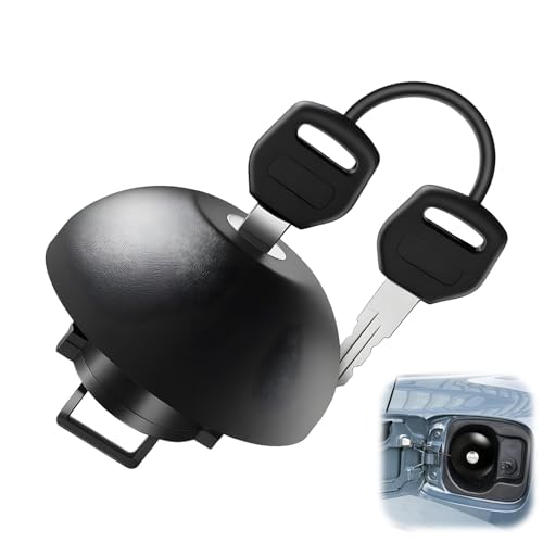 1 Pcs Bouchon Reservoir Essence avec 2 Clés, Bouchon à Clé Essence avec Clés compatible avec Master II, Clio, Kangoo, Trafic (1998-2010), Compatible OEM...