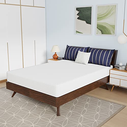 Image of PayLessHere Memory Foam Mattress Cooling Gel Bamboo Charcoal Infused Mattress 8 inch Mattress CertiPUR-US Certified Breathable Bed Mattress for Cooler Sleep Supportive & Pressure Relief,White Full