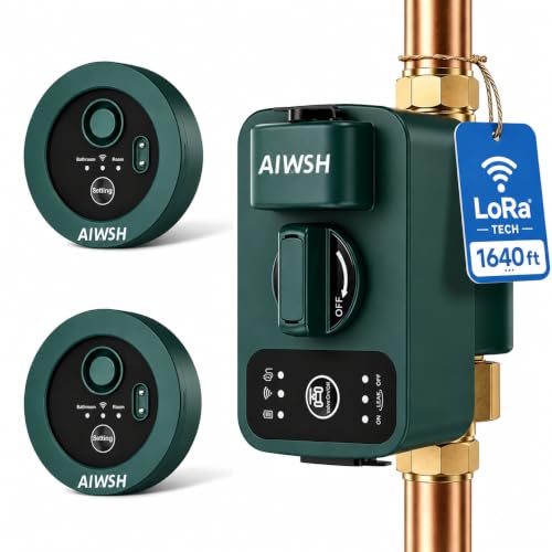 AIWSH Smart Water Auto Shut Off Valve Q20Pro