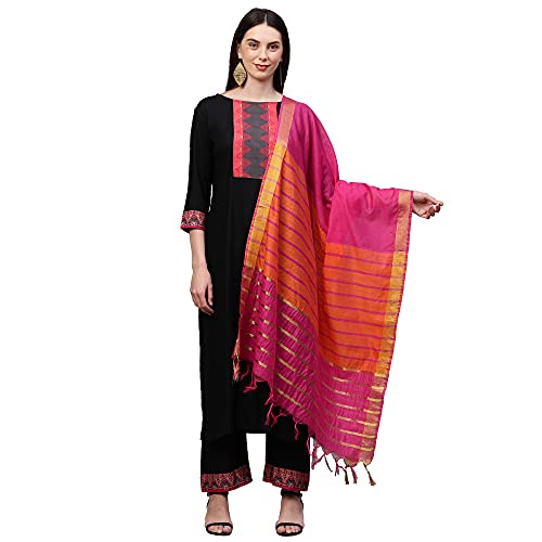 Image of ANNI DESIGNER Women Kurta with Palazzo & Dupatta