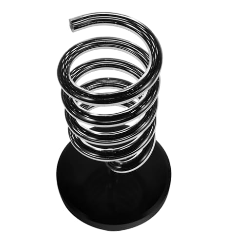 FRCOLOR Hair Dryer Stand Marble Top Hair Styling Tool Rack No Drill Elegant Design for Salon and Home