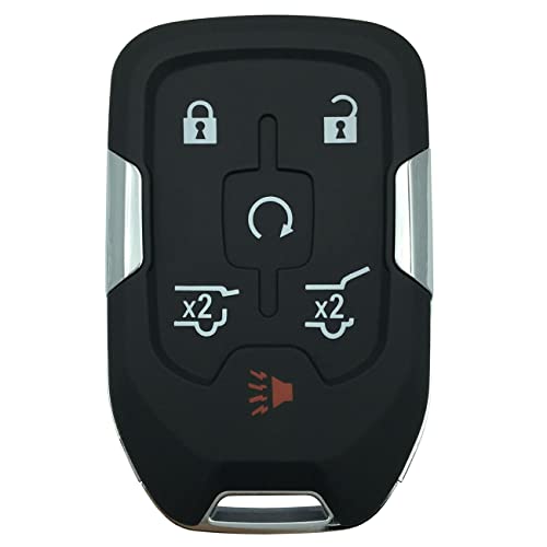 Coque de clé intelligente GMC Yukon 2015 boîtier de rechange type D