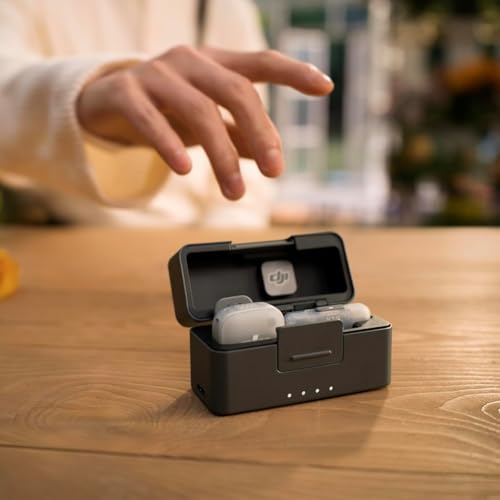 Image of DJI Mic Mini 2 (1 TX + 1 Mobile RX + Charging Case), Lavalier Wireless Vlogging Mic for iPhone /Android /Camera, Bluetooth Microphone, Live Streaming, Plug-and-Play, 24h Battery, Noise Cancelling