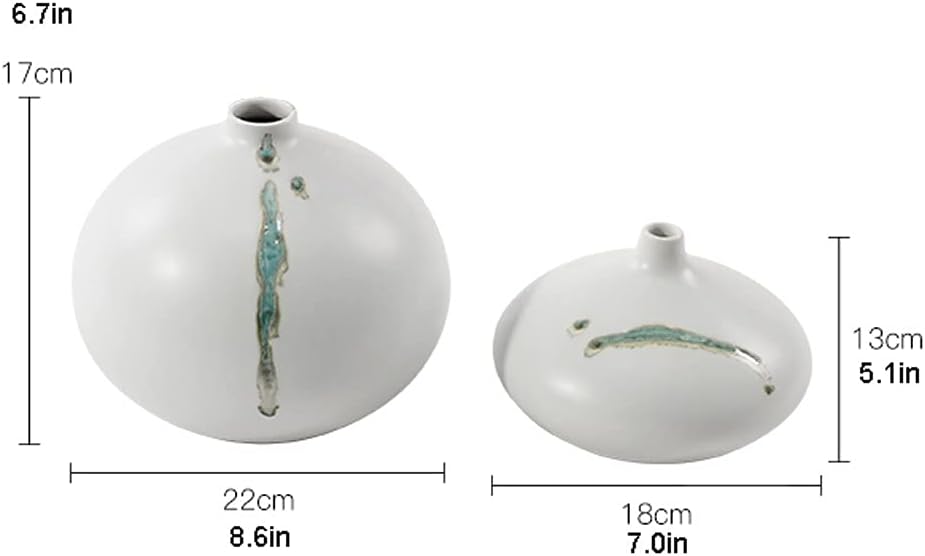 花瓶 モダン 新中国花瓶 インク セラミック花瓶 上質フラワーアレンジメント 玄関 勉強部屋 ティーテーブル デコレーション 装飾